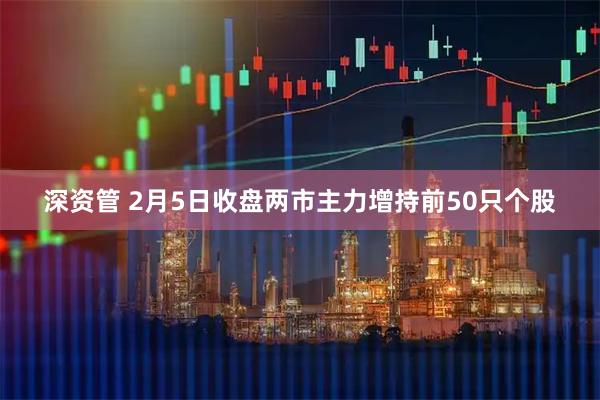 深资管 2月5日收盘两市主力增持前50只个股