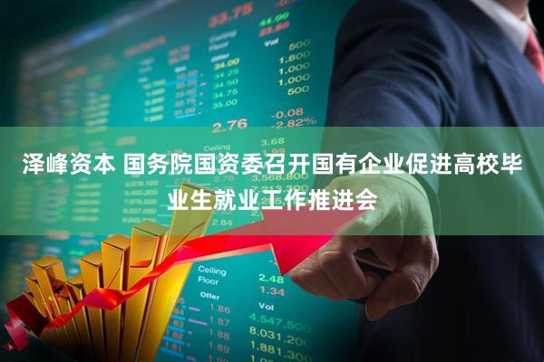 泽峰资本 国务院国资委召开国有企业促进高校毕业生就业工作推进会